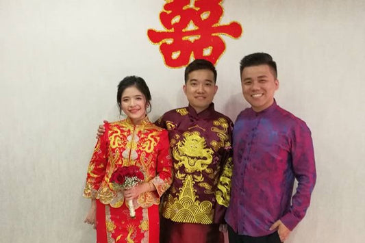 Jay Chew and Poh Yee Wedding with Emcee Jerry