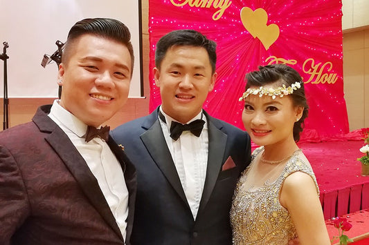 Tze Hou and Camy Tong Wedding with Emcee Jerry