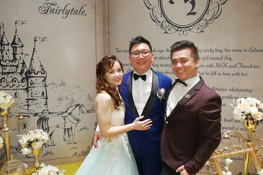 Adriann and Ivy Chai Wedding with Emcee Jerry